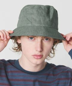 BEAUTY&YOUTH UNITED ARROWS / ビューティー&ユース ユナイテッドアローズ ハット | ＜GRILLO＞リネン バケット ハット