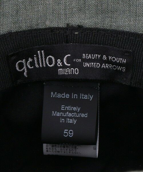 BEAUTY&YOUTH UNITED ARROWS / ビューティー&ユース ユナイテッドアローズ ハット | ＜GRILLO＞リネン バケット ハット | 詳細11