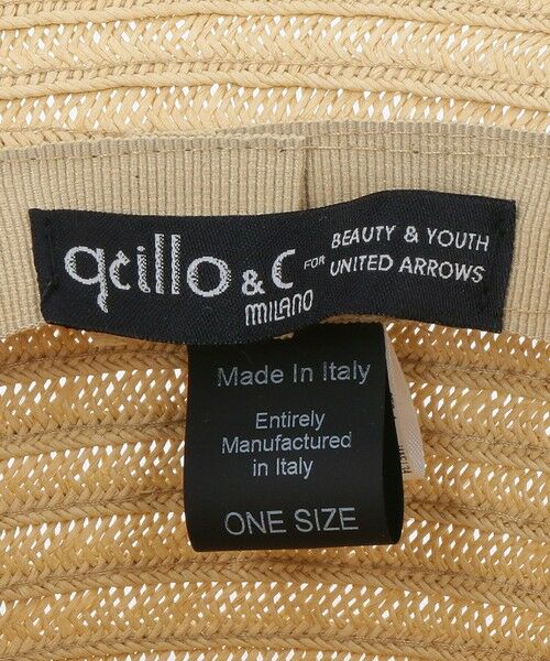 BEAUTY&YOUTH UNITED ARROWS / ビューティー&ユース ユナイテッドアローズ ハット | ＜GRILLO＞ペーパー バケット ハット | 詳細11