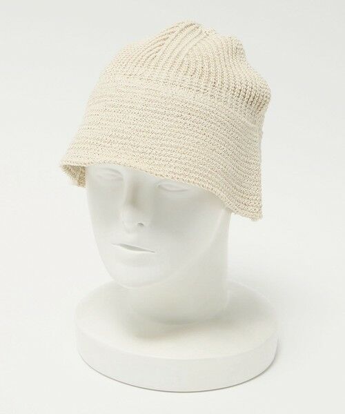 BEAUTY&YOUTH UNITED ARROWS / ビューティー&ユース ユナイテッドアローズ ハット | 【別注】＜Racal＞リネン ニット セーラー ハット | 詳細12