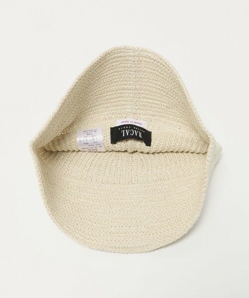 BEAUTY&YOUTH UNITED ARROWS / ビューティー&ユース ユナイテッドアローズ ハット | 【別注】＜Racal＞リネン ニット セーラー ハット | 詳細9