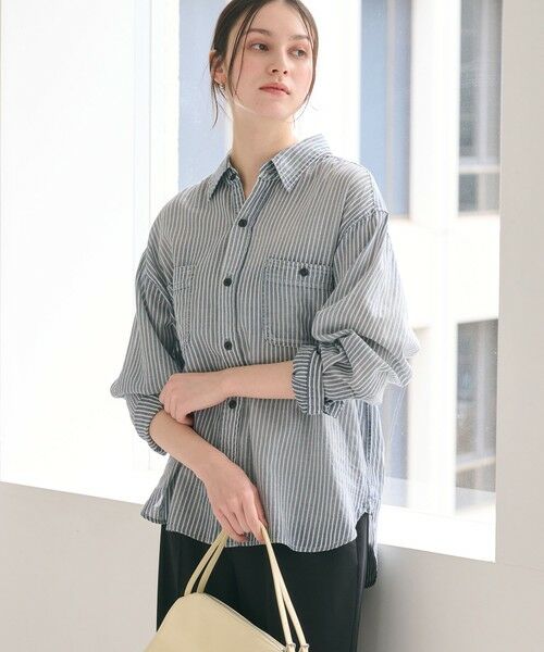 BEAUTY&YOUTH UNITED ARROWS / ビューティー&ユース ユナイテッドアローズ シャツ・ブラウス | 【別注】＜PAYDAY＞インディゴ シャツ | 詳細1