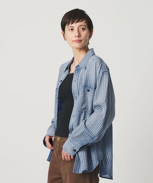 BEAUTY&YOUTH UNITED ARROWS / ビューティー&ユース ユナイテッドアローズ シャツ・ブラウス | 【別注】＜PAYDAY＞インディゴ シャツ | 詳細16