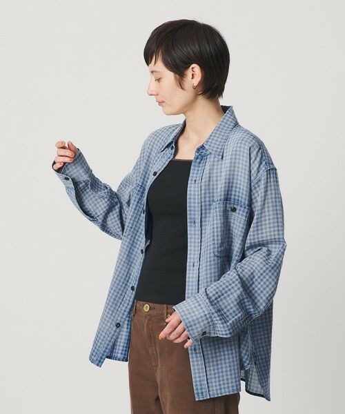 BEAUTY&YOUTH UNITED ARROWS / ビューティー&ユース ユナイテッドアローズ シャツ・ブラウス | 【別注】＜PAYDAY＞インディゴ シャツ | 詳細17