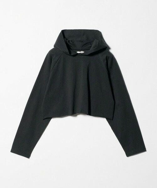 BEAUTY&YOUTH UNITED ARROWS / ビューティー&ユース ユナイテッドアローズ カットソー | ＜ONIT＞フーディ ロングスリーブ Tシャツ（BLACK）