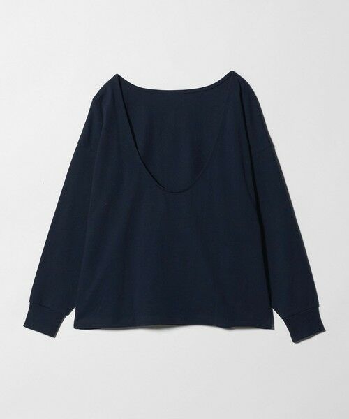 BEAUTY&YOUTH UNITED ARROWS / ビューティー&ユース ユナイテッドアローズ Tシャツ | ＜ONIT＞バックオープン ロングスリーブ Tシャツ | 詳細1