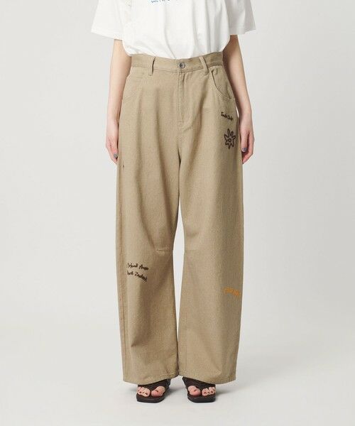BEAUTY&YOUTH UNITED ARROWS / ビューティー&ユース ユナイテッドアローズ その他パンツ | ドローイング エンブロイダリー 5ポケットパンツ | 詳細14