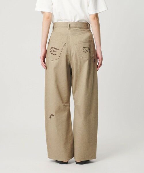 BEAUTY&YOUTH UNITED ARROWS / ビューティー&ユース ユナイテッドアローズ その他パンツ | ドローイング エンブロイダリー 5ポケットパンツ | 詳細16
