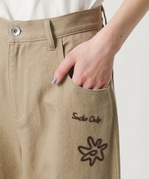 BEAUTY&YOUTH UNITED ARROWS / ビューティー&ユース ユナイテッドアローズ その他パンツ | ドローイング エンブロイダリー 5ポケットパンツ | 詳細19