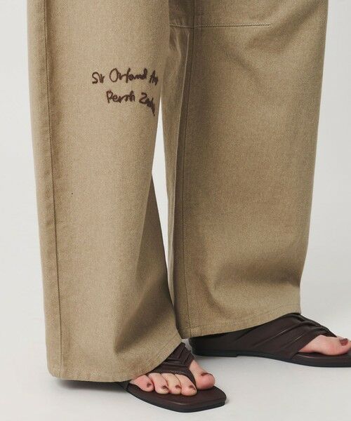 BEAUTY&YOUTH UNITED ARROWS / ビューティー&ユース ユナイテッドアローズ その他パンツ | ドローイング エンブロイダリー 5ポケットパンツ | 詳細21