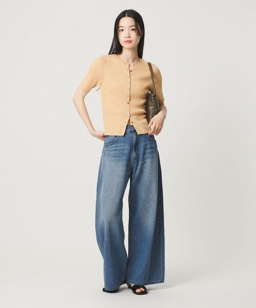BEAUTY&YOUTH UNITED ARROWS / ビューティー&ユース ユナイテッドアローズ デニムパンツ | ライトオンス ワイド デニムパンツ | 詳細19