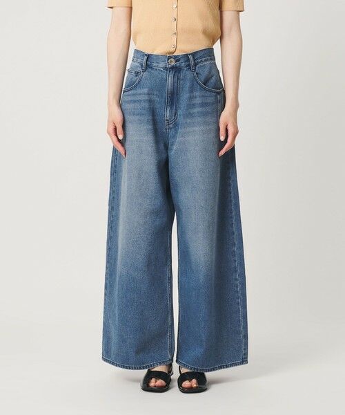 BEAUTY&YOUTH UNITED ARROWS / ビューティー&ユース ユナイテッドアローズ デニムパンツ | ライトオンス ワイド デニムパンツ | 詳細21