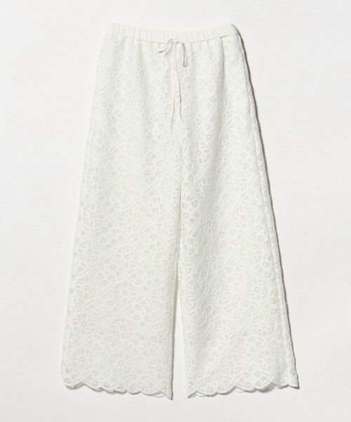 BEAUTY&YOUTH UNITED ARROWS / ビューティー&ユース ユナイテッドアローズ その他パンツ | コードレース イージーパンツ（OFF WHITE）