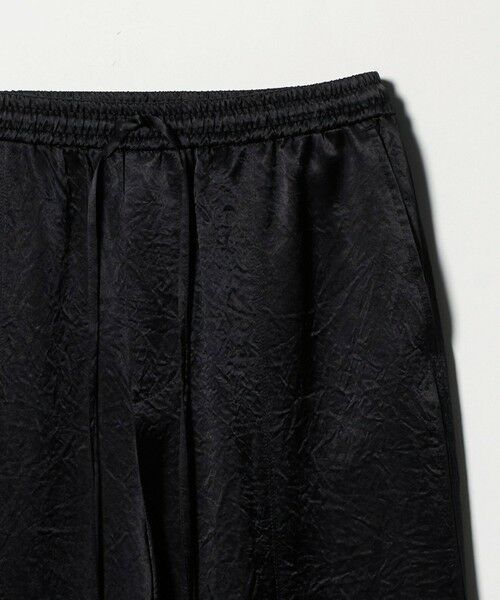 BEAUTY&YOUTH UNITED ARROWS / ビューティー&ユース ユナイテッドアローズ その他パンツ | アセテートサテン ワイド イージーパンツ ウォッシャブル | 詳細8