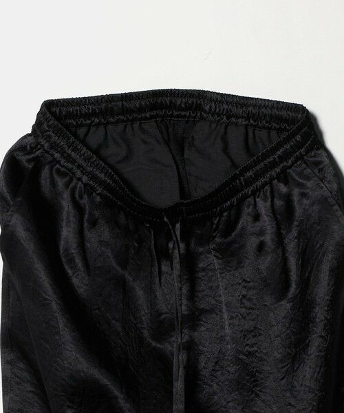 BEAUTY&YOUTH UNITED ARROWS / ビューティー&ユース ユナイテッドアローズ その他パンツ | アセテートサテン ワイド イージーパンツ ウォッシャブル | 詳細2