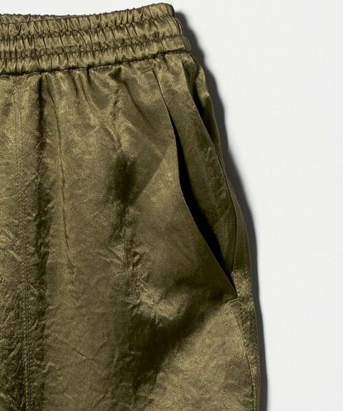 BEAUTY&YOUTH UNITED ARROWS / ビューティー&ユース ユナイテッドアローズ その他パンツ | アセテートサテン ワイド イージーパンツ ウォッシャブル | 詳細17