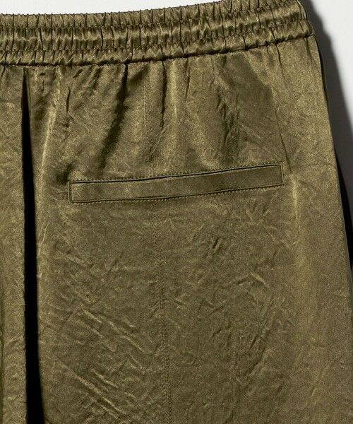 BEAUTY&YOUTH UNITED ARROWS / ビューティー&ユース ユナイテッドアローズ その他パンツ | アセテートサテン ワイド イージーパンツ ウォッシャブル | 詳細7