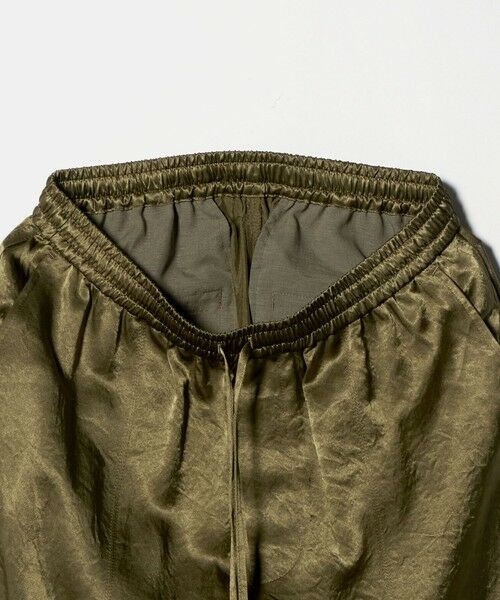 BEAUTY&YOUTH UNITED ARROWS / ビューティー&ユース ユナイテッドアローズ その他パンツ | アセテートサテン ワイド イージーパンツ ウォッシャブル | 詳細8