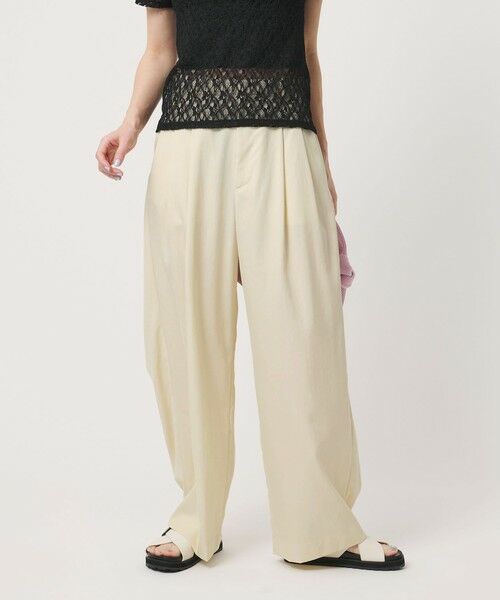 BEAUTY&YOUTH UNITED ARROWS / ビューティー&ユース ユナイテッドアローズ その他パンツ | セルロースナイロン バックラップ パンツ | 詳細2
