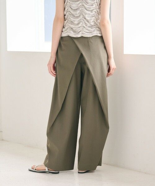 BEAUTY&YOUTH UNITED ARROWS / ビューティー&ユース ユナイテッドアローズ その他パンツ | セルロースナイロン バックラップ パンツ | 詳細9