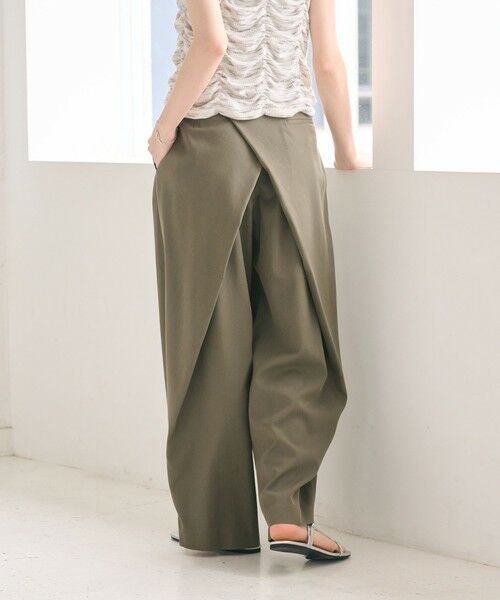 BEAUTY&YOUTH UNITED ARROWS / ビューティー&ユース ユナイテッドアローズ その他パンツ | セルロースナイロン バックラップ パンツ | 詳細10