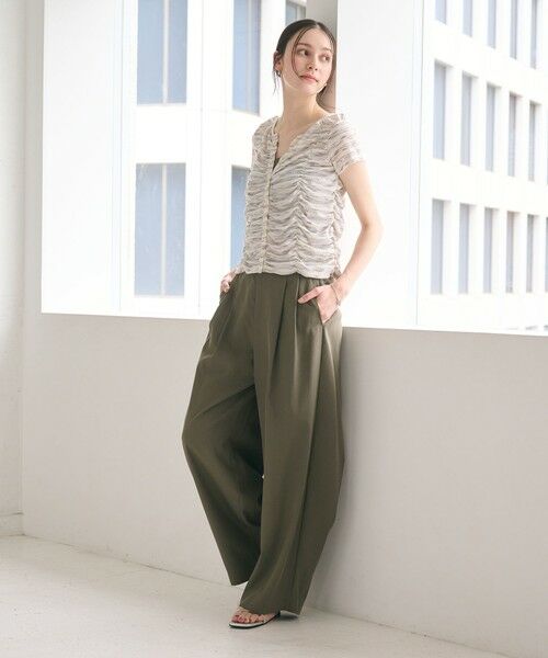 BEAUTY&YOUTH UNITED ARROWS / ビューティー&ユース ユナイテッドアローズ その他パンツ | セルロースナイロン バックラップ パンツ | 詳細11