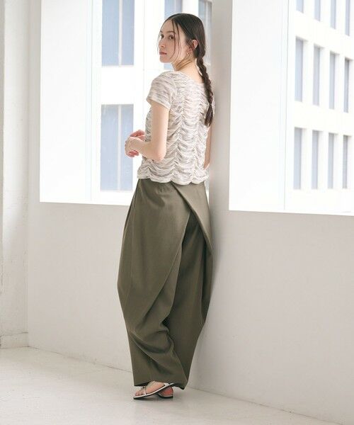 BEAUTY&YOUTH UNITED ARROWS / ビューティー&ユース ユナイテッドアローズ その他パンツ | セルロースナイロン バックラップ パンツ | 詳細12