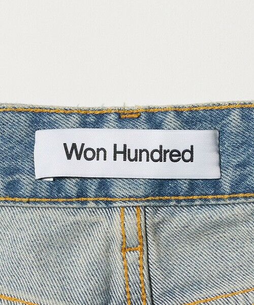 BEAUTY&YOUTH UNITED ARROWS / ビューティー&ユース ユナイテッドアローズ デニムパンツ | ＜Won Hundred＞バギー デニムパンツ | 詳細12