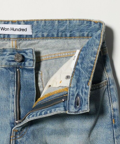 BEAUTY&YOUTH UNITED ARROWS / ビューティー&ユース ユナイテッドアローズ デニムパンツ | ＜Won Hundred＞バギー デニムパンツ | 詳細6