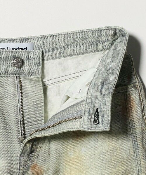 BEAUTY&YOUTH UNITED ARROWS / ビューティー&ユース ユナイテッドアローズ チノ・ワークパンツ | ＜Won Hundred＞プリント デニムパンツ | 詳細6