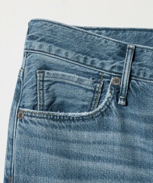 BEAUTY&YOUTH UNITED ARROWS / ビューティー&ユース ユナイテッドアローズ デニムパンツ | 【別注】＜upper hights＞THE NIECE MID RISE ライトオンス デニムパンツ/コバルト | 詳細10