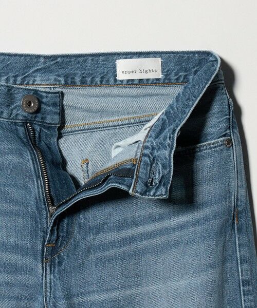 BEAUTY&YOUTH UNITED ARROWS / ビューティー&ユース ユナイテッドアローズ デニムパンツ | 【別注】＜upper hights＞THE NIECE MID RISE ライトオンス デニムパンツ/コバルト | 詳細13