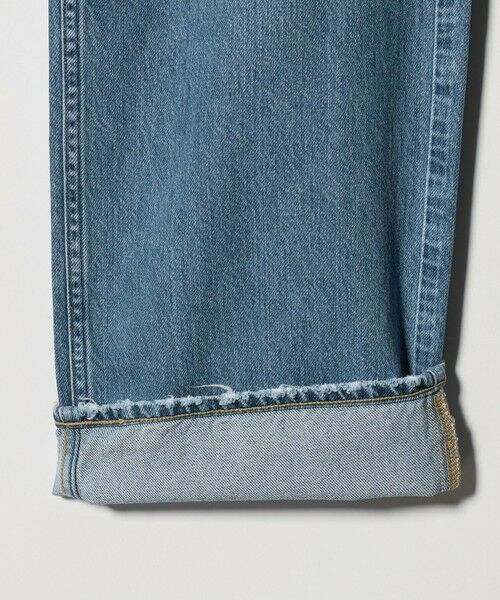 BEAUTY&YOUTH UNITED ARROWS / ビューティー&ユース ユナイテッドアローズ デニムパンツ | 【別注】＜upper hights＞THE NIECE MID RISE ライトオンス デニムパンツ/コバルト | 詳細15