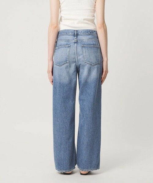 BEAUTY&YOUTH UNITED ARROWS / ビューティー&ユース ユナイテッドアローズ デニムパンツ | 【別注】＜upper hights＞THE NIECE MID RISE ライトオンス デニムパンツ/コバルト | 詳細6