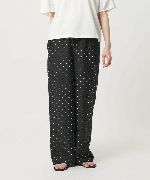 BEAUTY&YOUTH UNITED ARROWS / ビューティー&ユース ユナイテッドアローズ その他パンツ | 【WEB限定 Wardrobe DAILY MINIMAL】ドビードット イージーパンツ ウォッシャブル | 詳細1
