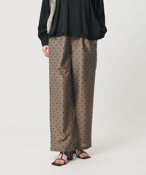 BEAUTY&YOUTH UNITED ARROWS / ビューティー&ユース ユナイテッドアローズ その他パンツ | 【WEB限定 Wardrobe DAILY MINIMAL】ドビードット イージーパンツ ウォッシャブル | 詳細5