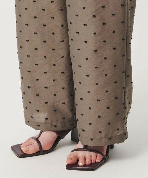 BEAUTY&YOUTH UNITED ARROWS / ビューティー&ユース ユナイテッドアローズ その他パンツ | 【WEB限定 Wardrobe DAILY MINIMAL】ドビードット イージーパンツ ウォッシャブル | 詳細12