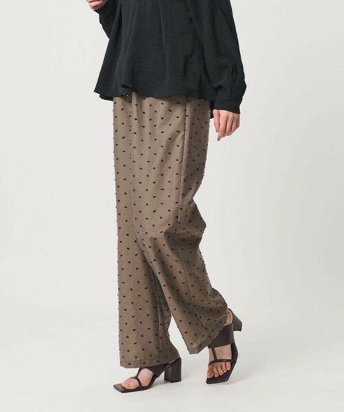 BEAUTY&YOUTH UNITED ARROWS / ビューティー&ユース ユナイテッドアローズ その他パンツ | 【WEB限定 Wardrobe DAILY MINIMAL】ドビードット イージーパンツ ウォッシャブル | 詳細6