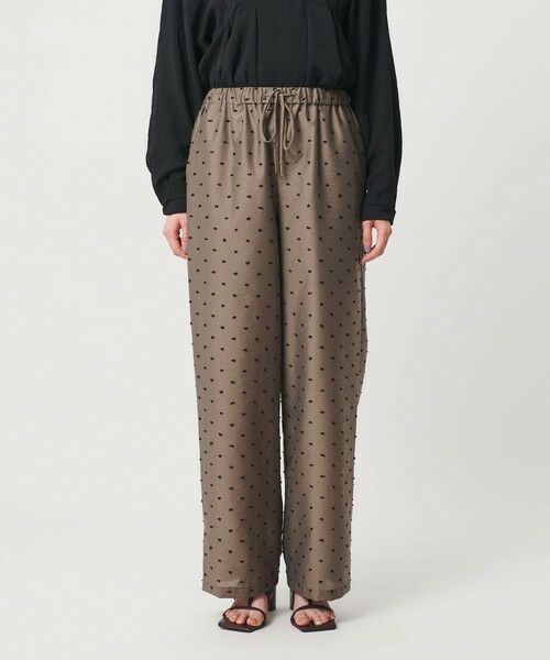 BEAUTY&YOUTH UNITED ARROWS / ビューティー&ユース ユナイテッドアローズ その他パンツ | 【WEB限定 Wardrobe DAILY MINIMAL】ドビードット イージーパンツ ウォッシャブル | 詳細8