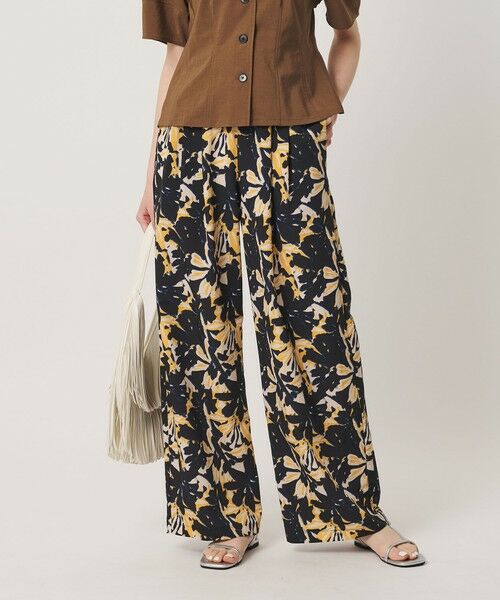 BEAUTY&YOUTH UNITED ARROWS / ビューティー&ユース ユナイテッドアローズ その他パンツ | 【WEB限定】フラワープリント イージーパンツ ウォッシャブル | 詳細1