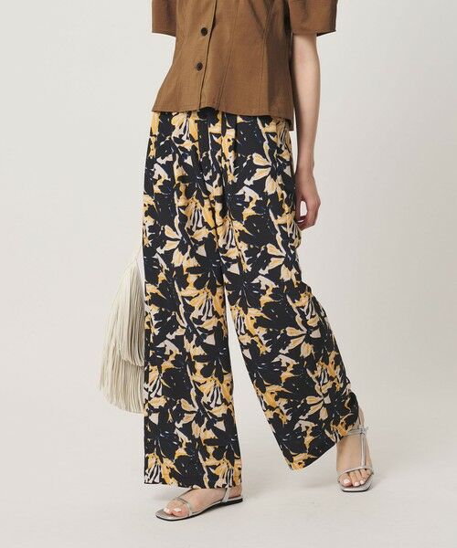 BEAUTY&YOUTH UNITED ARROWS / ビューティー&ユース ユナイテッドアローズ その他パンツ | 【WEB限定】フラワープリント イージーパンツ ウォッシャブル | 詳細2