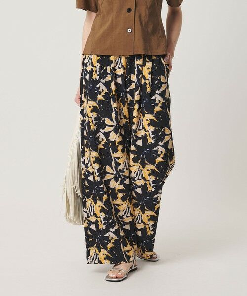 BEAUTY&YOUTH UNITED ARROWS / ビューティー&ユース ユナイテッドアローズ その他パンツ | 【WEB限定】フラワープリント イージーパンツ ウォッシャブル（ORANGE）