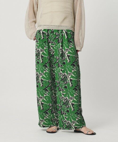 BEAUTY&YOUTH UNITED ARROWS / ビューティー&ユース ユナイテッドアローズ その他パンツ | 【WEB限定】フラワープリント イージーパンツ ウォッシャブル | 詳細5