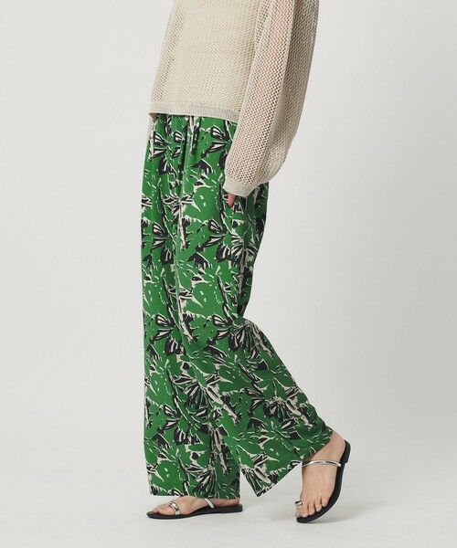 BEAUTY&YOUTH UNITED ARROWS / ビューティー&ユース ユナイテッドアローズ その他パンツ | 【WEB限定】フラワープリント イージーパンツ ウォッシャブル | 詳細7