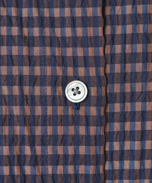 BEAUTY&YOUTH UNITED ARROWS / ビューティー&ユース ユナイテッドアローズ シャツ・ブラウス | チェック ドローストリング シャツ ウォッシャブル | 詳細25