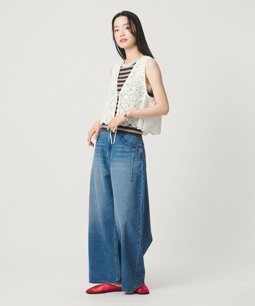 BEAUTY&YOUTH UNITED ARROWS / ビューティー&ユース ユナイテッドアローズ ベスト | コードレース ショートベスト | 詳細2
