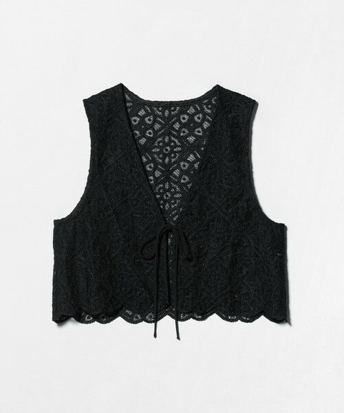 BEAUTY&YOUTH UNITED ARROWS / ビューティー&ユース ユナイテッドアローズ ベスト | コードレース ショートベスト | 詳細13