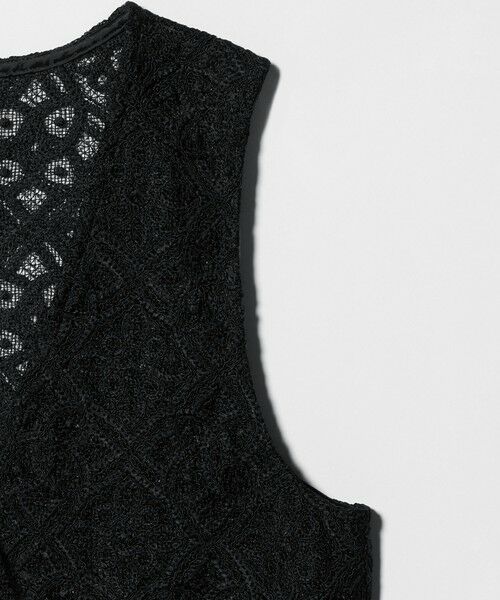 BEAUTY&YOUTH UNITED ARROWS / ビューティー&ユース ユナイテッドアローズ ベスト | コードレース ショートベスト | 詳細5