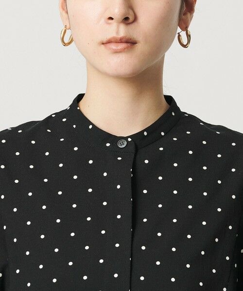 BEAUTY&YOUTH UNITED ARROWS / ビューティー&ユース ユナイテッドアローズ シャツ・ブラウス | 【WEB限定】ドット フリルスリーブブラウス ウォッシャブル | 詳細16