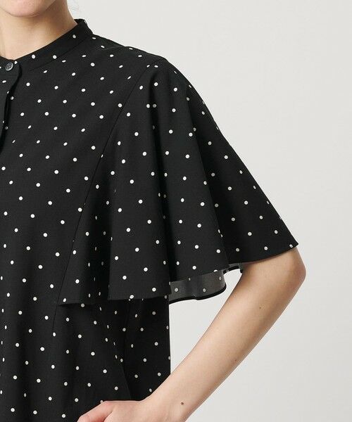 BEAUTY&YOUTH UNITED ARROWS / ビューティー&ユース ユナイテッドアローズ シャツ・ブラウス | 【WEB限定】ドット フリルスリーブブラウス ウォッシャブル | 詳細17